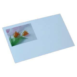 名刺 4号 50枚 フォトカラー花 AJ-035 チューリップ 【 名入れ 印刷なし　紙の販売です 】【4号 写真入り 花】