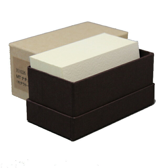 名刺 4号 kappan MTナチュラル【名入れ印刷なし　紙の販売です】100 枚/箱【4号 活版印刷用】