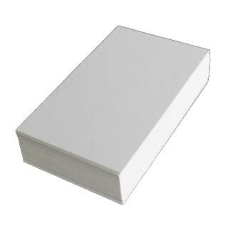 名刺 20面付 [100枚入] プリンス【名入れ印刷なし　紙の販売です】【20面付け スタンダード】こちらの商品は切り取りミシン加工がありません。