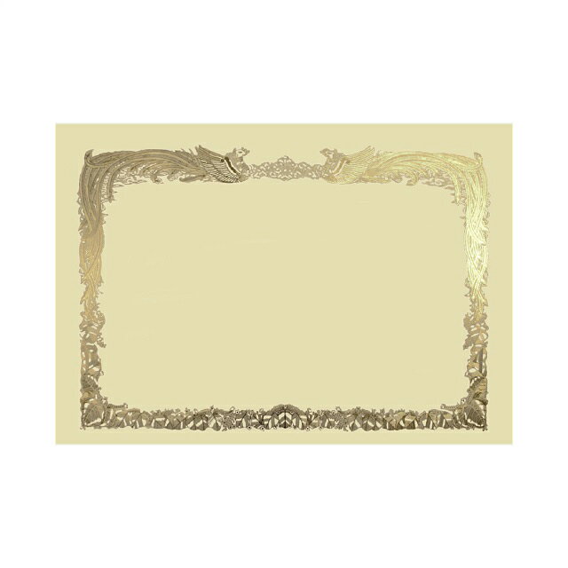 商品説明品&nbsp; &nbsp;名賞状用紙 A3ワイド 金箔 横長 FY サイズ（mm）436×306入数100 枚/箱 白色度(%)64コード801111落ち着いたクリーム色の賞状用紙です。 抜群の高級感を誇る確かな輝きは、金箔ならではの仕上りです。