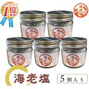 【当店でしか買えません】まぼろしの熟成塩(国産塩 沖縄 沖縄の塩)を使用した出し塩 海老塩(エビ塩)大容量 100g 5個セット 国産 沖縄塩 エビ 海老 えび...