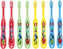 歯ブラシ8本セット 園児用 やわらかめ トミカ(TOMICA) スケーター (Skater) 歯磨き 幼稚園 お泊り 旅行 キャップ付き 持ち運び 男の子 女の...