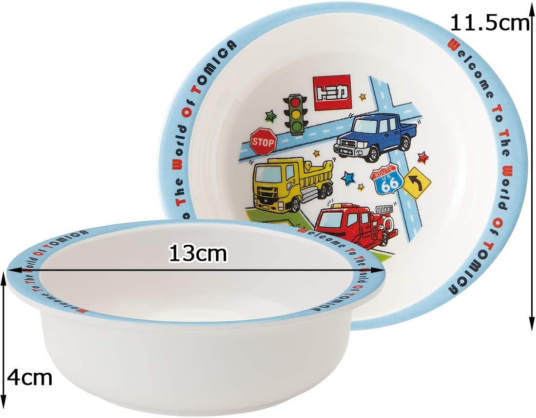 メラミン製ボウル 260ml トミカ(TOMICA) スケーター (Skater) お皿 食器 ご飯 ボウル 朝ごはん 子供 グッズ