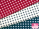 【スーパーSALE中はポイント5倍】きれいに並んだスタープリントネル起毛【生地・布】99024-1 374314