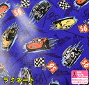 ラミネート【ディズニー】カーズ/クロスロード マックィーン ビニコ ビニールコーティング ディズニー ラミネート生地【生地・布】数量3(30cm)から10cm単位(3)