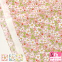 【ワンダフルデーはポイント10倍】【リバティ ファブリックス】Paysanne Blossom/ペイザンヌ ブロッサム（24-3634121 24AU 24BU 24CU）花柄【タナローン 生地 布】 数量3(30cm)から10cm単位 5621