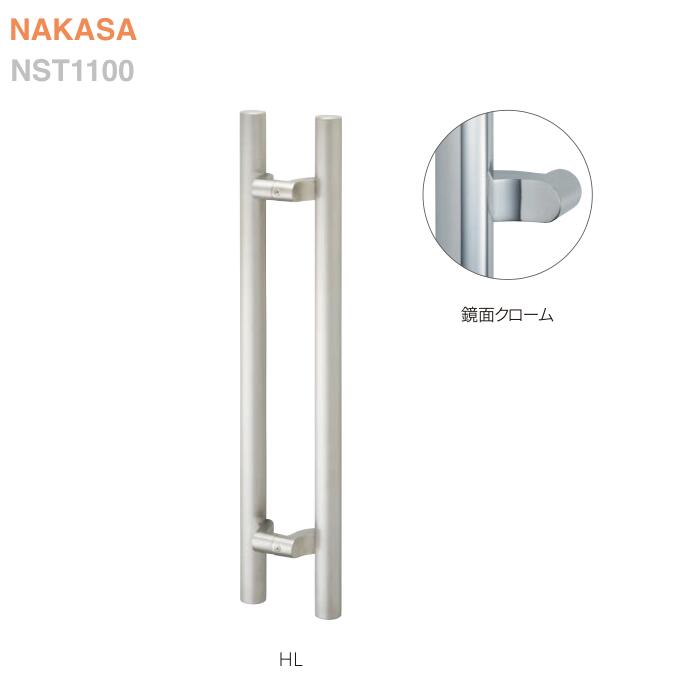 ステンレス製 丸棒ドアハンドル（T型） 鏡面クローム（両面用）取っ手 扉 玄関 引き戸 開き戸 取手 把手 ドアハンドル ヒンジ扉 ガラスドア ドア金具 ドア金物 引手 バーハンドル ドアノブ 取替え DIY| リフォーム 玄関ドア 建具 建材 室内ドア 交換 引戸 玄関扉 おしゃれ