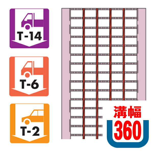 側溝用　U字溝用　スチールグレーチング　溝幅（360）適用荷重（14t・6t・2t）b995×w347×h50mm　b995×w..