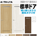 ラシッサ ASTH-LYA 標準ドア 明り採りガラス組み込み 通気スリット 室内ドア(開き戸) トステム 内装 建具 枠付 ユニットドア リビング建材 ノンケー...
