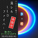 完全シンクロシーケンシャル！オレンジLEDを単独で流せる後期型長さ：60cm（カット可能）氷×橙