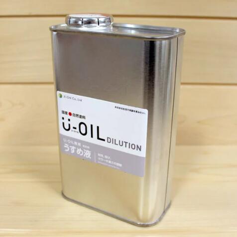 U-OILの粘性、延びを調整したいときに使用します。 天然溶剤を使用していますので、乾燥促進（速乾性）が期待できます。 カラーの濃さも調整できます。 使用方法 ご使用前によく缶を振ってください。 U-OILの粘性、延び、または乾燥時間を調整...