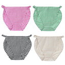 女性用 ふんどし ショーツ フンディーフンディー Fundy-Fundy リネン&コットン ギンガムチェック ふんどしパンツ レディース 締め付けない 蒸れない...