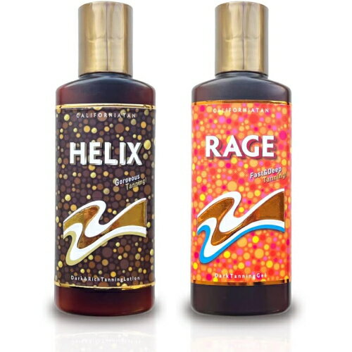 サンオイル カリフォルニアタン ヒーリックスX レイジジェル 130ml CARIFORNIATAN HELIX RAGE 日本製 日焼け ローション ジェル 全身 オイル 夏 【ゆうパケット送料無料】