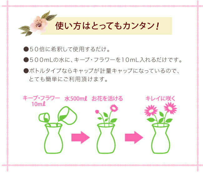 ��10�ĤޤǤ椦�ѥ��åȡ������͹������240�ߢ� ��Keep Flower �����ץե� 10ml��2�� (20ml)���ڲֱ��ܺޡ�