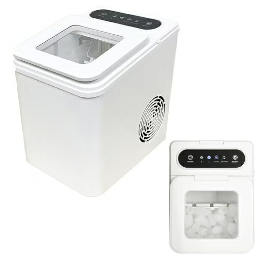 氷 製氷機 オムニ OMNI 高速製氷機 OMC-CKIM01 コンパクト 家庭用 高速製氷 氷サイズ2種類 自動製氷機 ..