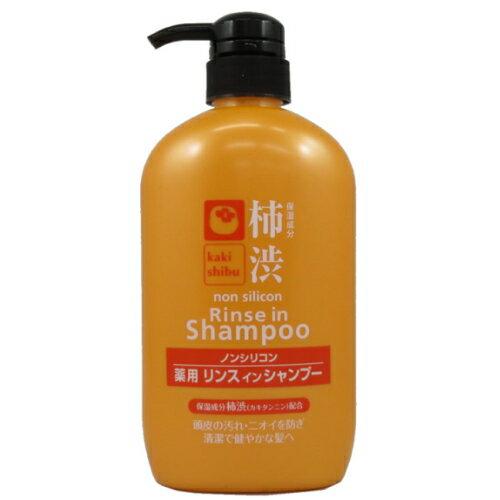 『柿渋 リンスインシャンプー 600ml (コスメステーション)』