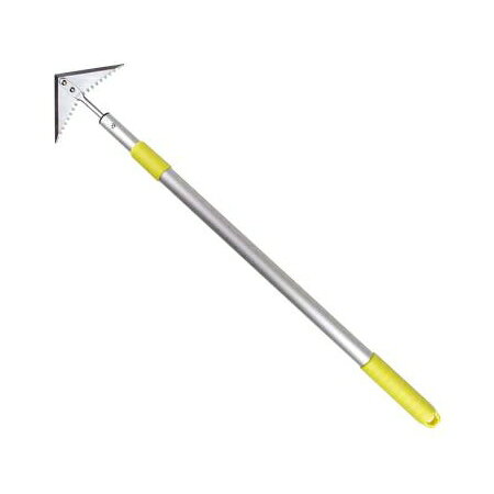 草刈り 鎌 かま らくらく草取り鎌 ワイド 伸縮式 安全カバー アルミ製 草取り 除草 園芸道具 園芸用品 ..