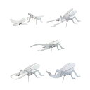 【8個までゆうパケット送料240円】 自由研究 自由工作 ハコモ hacomo kids キッズ 昆虫シリーズ チョウ&カマキリ ギラファノコギリクワガタ ヘラ...