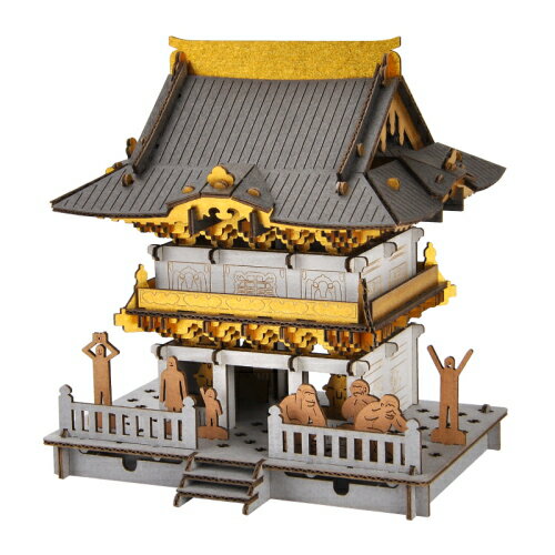 ※8個までゆうパケット送料240円※ 『ハコモ PUSUPUSU プスプス 日光東照宮 【 hacomo 】 自由工作 段ボール ダンボール 工作キット』