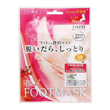 ※8個までゆうパケット送料200円※ 『ビューティーワールド 脱いだらしっとり SB フットマスク BSF251　18ml 1回分』