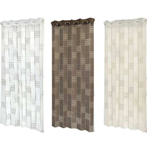 SNOOPY スヌーピー カーテン 新スヌーピーアコーディオンカーテン 100×200cm ツートン アコーディオン..