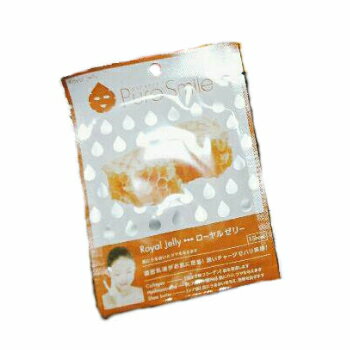 ※12個までゆうパケット送料200円※ 『エッセンス マスク 乳液 タイプ　ローヤルゼリー （ Royal jelly ）　【1枚入】 ( Essence Mask Series for milky lotion ) 【Pure Smile (ピュア スマイル)】』