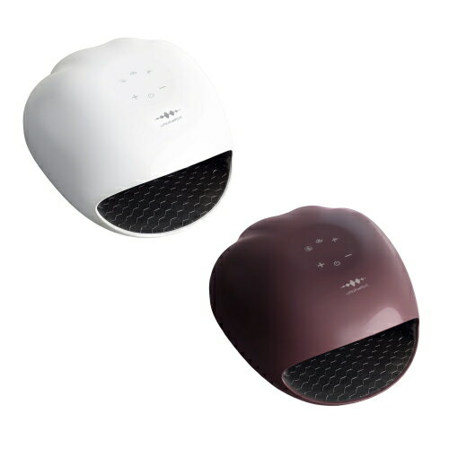 ウェイブウェイブ WAVEWAVE EMS ハンドエステ ホワイト/ブラウン 温熱 エアプレス エアバック ハンドマッサージ マッサージ ハンドケア 加圧 ツボ...