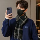 メンズ ファッション 男性 秋 冬 防寒 マフラー ストール かっこいい おしゃれ モテる 韓国 暖かい スカーフ メンズ 冬 韓国 スタイル スカーフ 冬 厚...