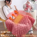 電気毛布 掛け敷き 75x120cm/100x140cm 着れる 着る毛布 電熱ベスト 丸洗い 1人掛け 電気ひざ掛け 膝掛け 電気ブランケット 給電式 湯たん...