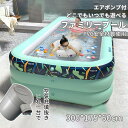 【エアポンプ付き】ファミリービニールプール 300cm ワイヤレス プール 収納便利 夏 お盆 熱中症対策 庭遊び 水遊び アウトドア プレゼント ギフト 子供...