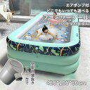 【エアポンプ付き】ファミリービニールプール 428cm ワイヤレス プール 収納便利 夏 お盆 熱中症対策 庭遊び 水遊び アウトドア プレゼント ギフト 子供...