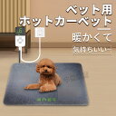 ペット用ホットカーペット ペットヒーター ホットカーペット 猫 犬 ペット用 猫ベッド ホットマット ベッド ペットベッド IP67防水 30x40cm プレゼ...