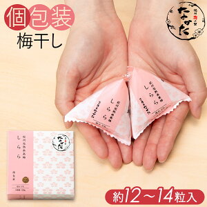 中田食品 しらら 個包装 和歌山県産 紀州南高梅 塩分5% 220g 梅 梅干 梅干し 梅ぼし 減塩 国産 紀州産 南高梅 プレゼント 母の日 2025 ギフト プチギフト 贈答 贈り物 グルメ お取り寄せ 食べ物 おすすめ 人気 家庭用 スポーツ