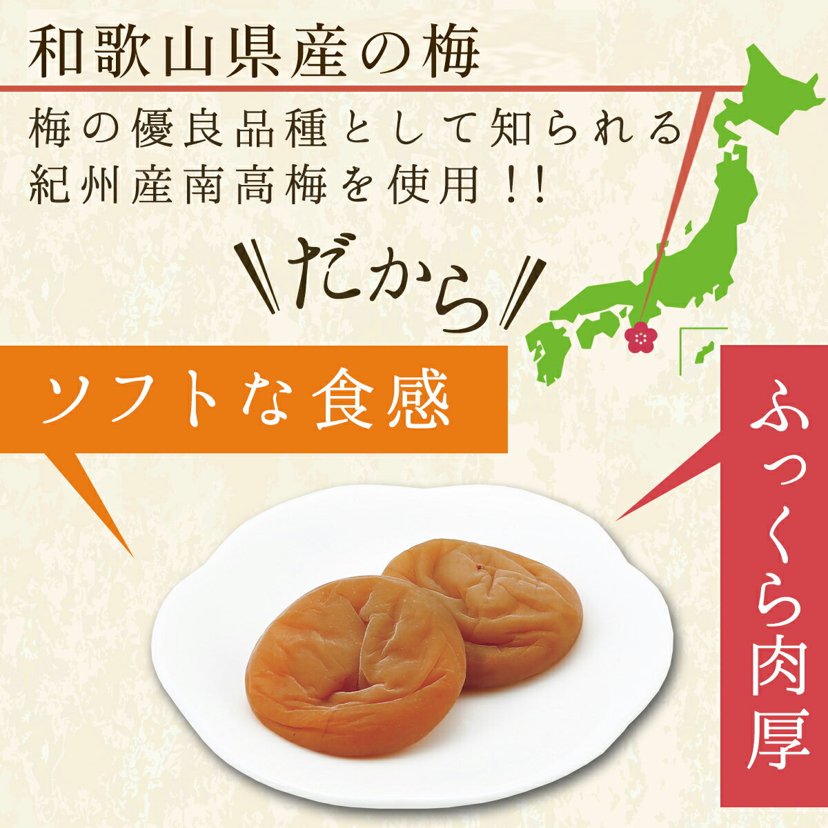 中田食品 種ぬきほし梅 和歌山県産 紀州南高梅 120g おやつ お菓子 個包装 干し梅 ...