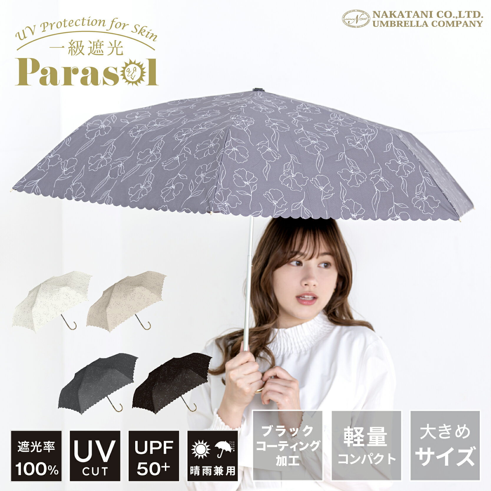 【☆梅雨対策SALE☆10%OFFクーポン配布中！】折りたたみ日傘《 送料無料 》日傘 UVカ...