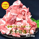 【ふるさと納税】カット済み国産豚モモ切り落とし2.5kg（500g×5パック） | 肉 お肉 にく 食品 人気 おすすめ 送料無料 ギフト