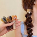 【2個500円引き 3個1100円引き】くるくる ヘアゴム ブラック シンプル ハート オシャレ 髪飾り シンプル シュシュ おしゃれ 大人 スプリングゴム ヘ...
