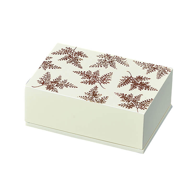 白 名刺ケース しのぶ フタ裏布貼り 木質繊維(MDF)製 カシュー塗装 誕生日 米寿祝 お祝い 贈答 引き出物 内祝い ギフト【21-21-6】