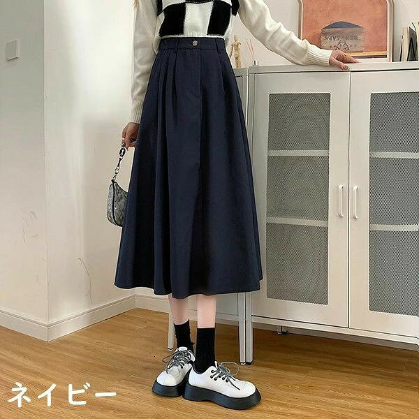 半身スカート 4color レディース ワンピース マキシ丈スカート 女の子 通勤 大学生 通学 写真撮影 春秋 プレゼント 誕生日 おしゃれ ファッション ギフト 旅行 S-4XL nakayamakatenn-10016344 JUJO 生活雑貨専門店 サンプル画像3
