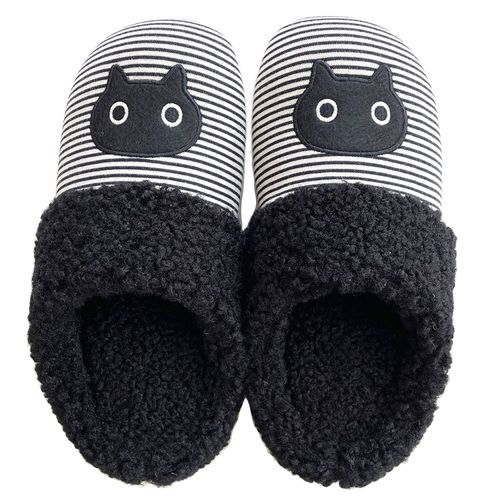 アツコマタノ ボアスリッパ 細いボーダー★この商品は日本国内販売の正規品です★《お買い物合計金額3,98..