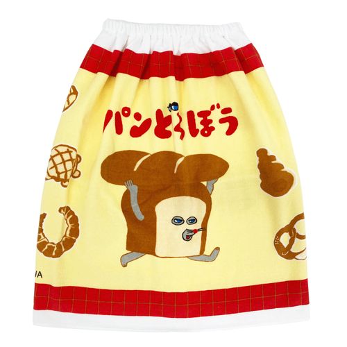 パンどろぼう 巻きタオル★この商品は国内仕入れの正規品です★《3,980円以上で送料無料!!》 パンどろぼ..