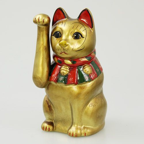 大正猫 右手 金色★この商品は日本国内販売の正規品です★《お買い物合計金額3,980円で送料無料!》