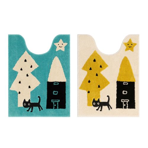 マタノアツコ 迷子のMEME BEBE ロングトイレマット★この商品は日本国内販売の正規品です★《お買い物合..