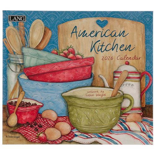 LANG社カレンダー アメリカンキッチン★この商品は日本国内販売の正規品です★《お買い物合計金額3,980円で送料無料！》