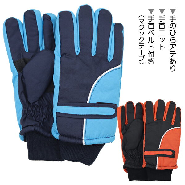 スキー手袋 甲カーブパイピンライン 子供 キッズ ジュニア 手袋 てぶくろ グローブ JUNIOR GLOVES 入園..