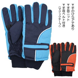 スキー手袋 甲カーブパイピンライン 子供 キッズ ジュニア 手袋 てぶくろ グローブ JUNIOR GLOVES 入園 入学 通園 通学 【送料無料】