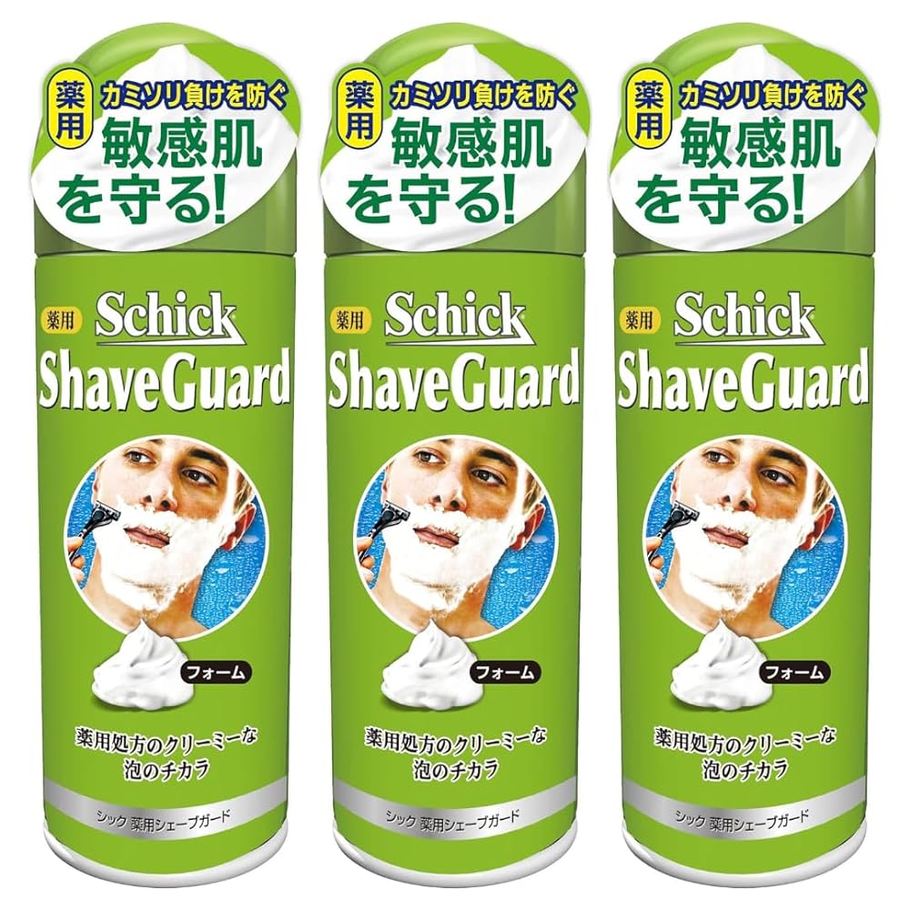 シック 薬用シェーブガード シェービングフォーム 200g × 3本 セット まとめ買い 送料無料