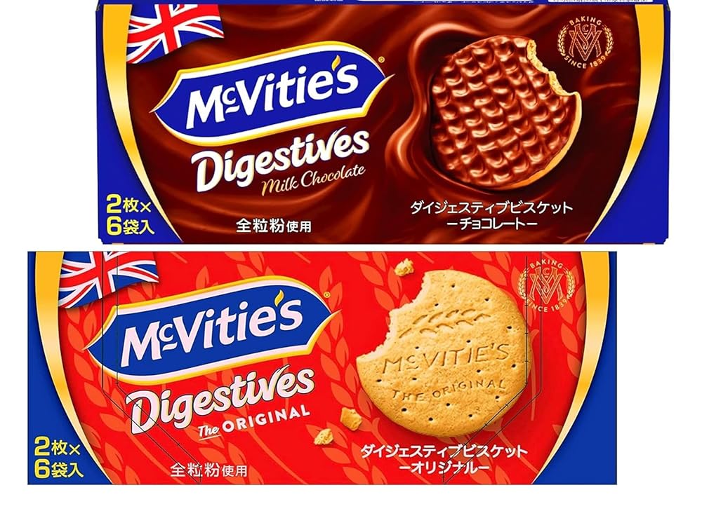 モントワール マクビティ ダイジェスティブビスケット オリジナル チョコレート アソートセット 2種 各1個 計2個 ※常温配送です※のサムネイル