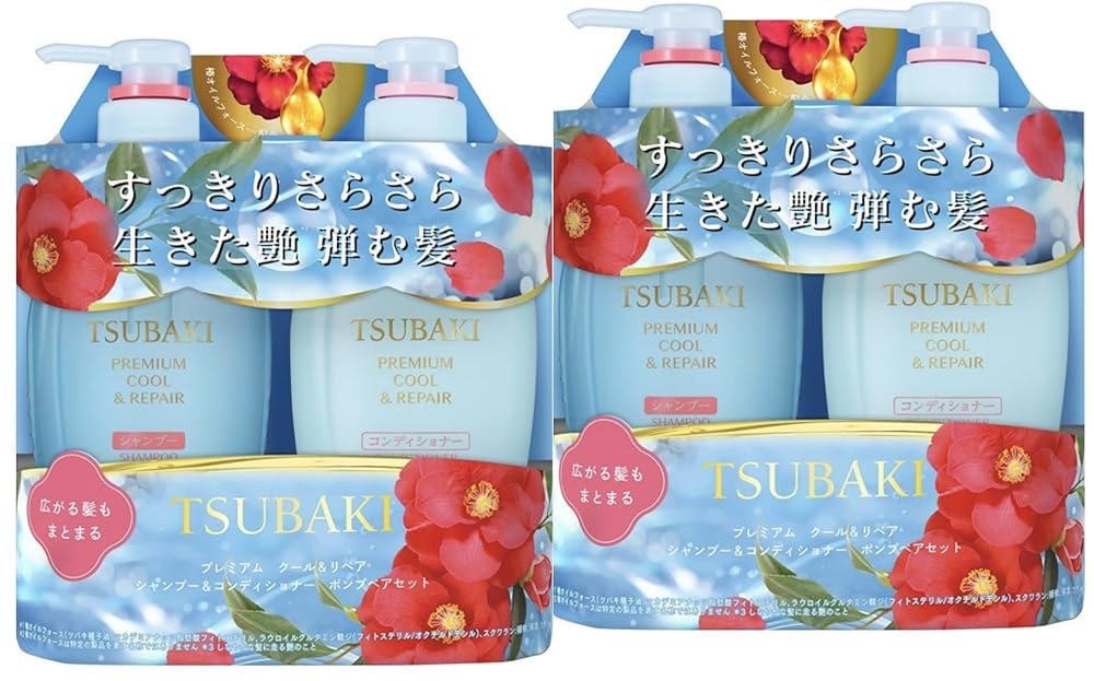 楽天市場】ツバキ(tsubaki) クールシャンプー+コンディショナーポンプ