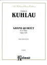 ☆クーラウ 大四重奏曲 ホ長調 作品103 4FL 出版：Kalmus社※パート譜のみ、スコアはありません。